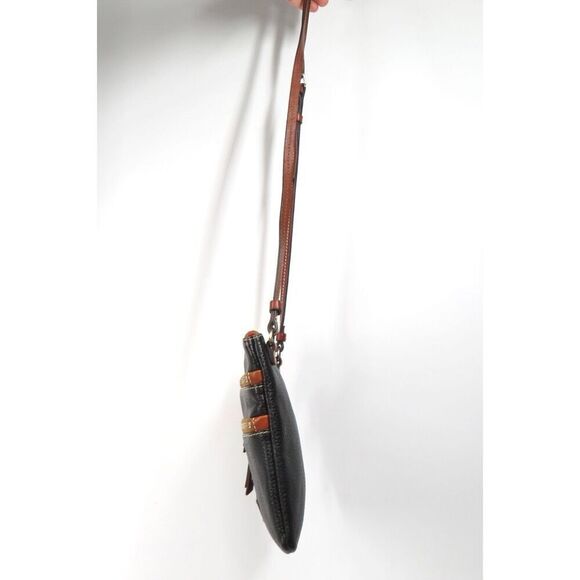 Dooney & Bourke Pebble Grain North South Triple Zip Crossbody - Picture 4 of 9